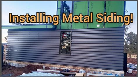 installing metal siding on a house|installing metal siding horizontally.